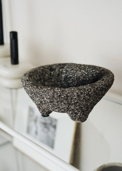 Seasoned Molcajete (Mortar & Pestle)